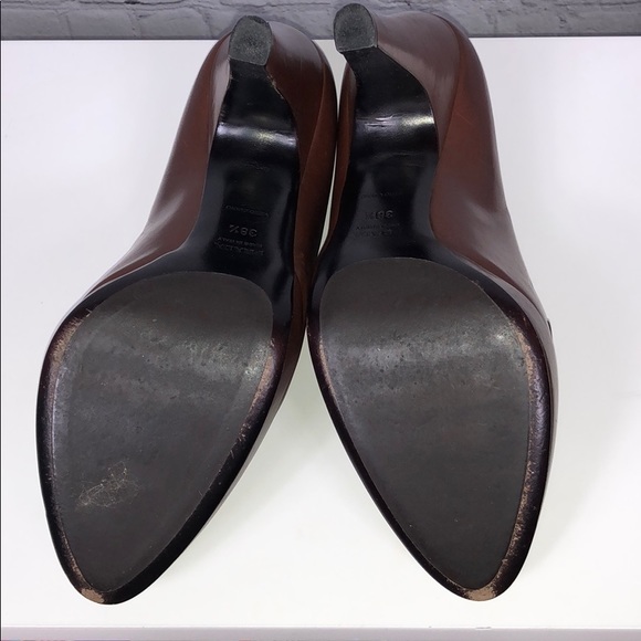 Flash Sale !! Prada Penny Loafer Heals.  Size 8.5 - Picture 4 of 4